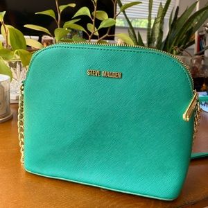 Green, Steve Madden crossbody purse!